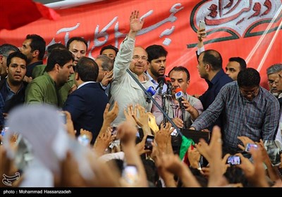 Presidential Candidate Qalibaf Addresses Supporters in Isfahan