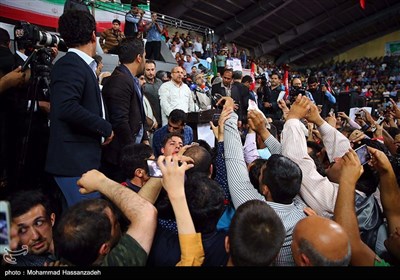 Presidential Candidate Qalibaf Addresses Supporters in Isfahan