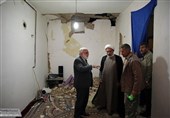 قائم مقام تولیت آستان قدس در مناطق زلزله زده خراسان شمالی حضور یافت
