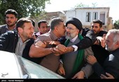 زیارة المرشح الرئاسی ابراهیم رئیسی لمدینة شیراز