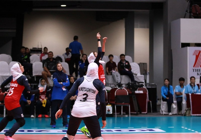 Iran Loses to Chinese Taipei at Asian Women&apos;s U-23 Volleyball