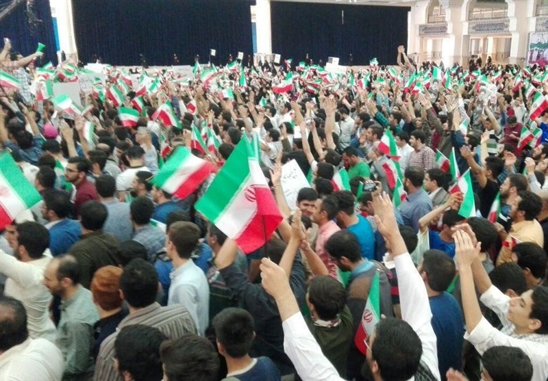 تک عکس/ یک ساعت قبل از آغاز اجتماع بزرگ حامیان رئیسی در مصلای تهران