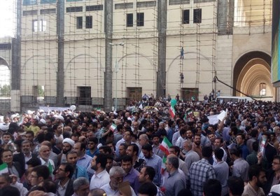 اجتماع بزرگ حامیان رئیسی در تهران