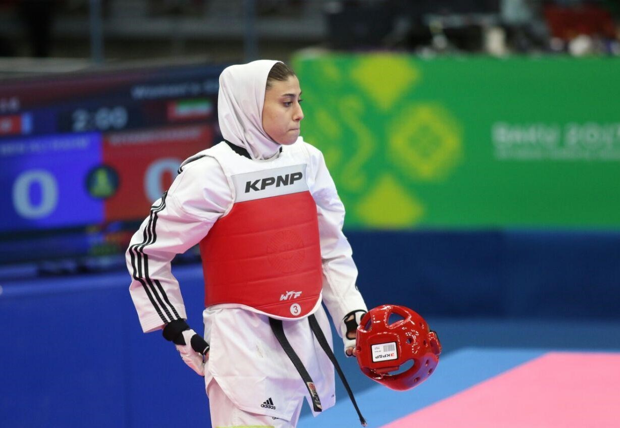 Islamic Solidarity Games: Iran's Nahid Kiani Wins Gold at Taekwondo - Sports news - Tasnim News Agency