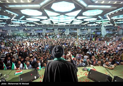 المرشح رئیسی بین مئات الآلاف من أنصاره فی طهران (2)