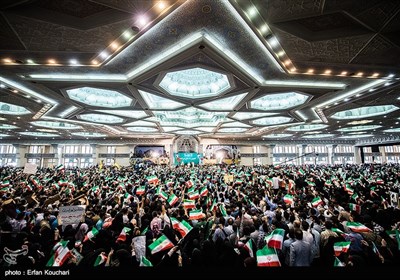 Presidential Candidate Raisi Addresses Mass Gathering of His Supporters in Tehran