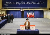 Ayatollah Khamenei Casts Vote in Iran’s Elections