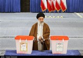 Ayatollah Khamenei Casts Vote in Iran’s Elections