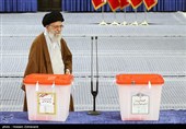 Ayatollah Khamenei Casts Vote in Iran’s Elections