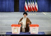 Ayatollah Khamenei Casts Vote in Iran’s Elections