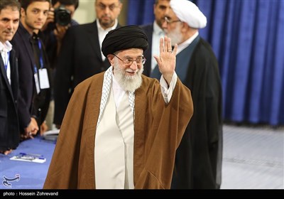 Ayatollah Khamenei Casts Vote in Iran’s Elections