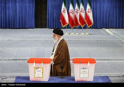 Ayatollah Khamenei Casts Vote in Iran’s Elections