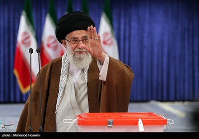 Ayatollah Khamenei Casts Vote in Iran’s Elections