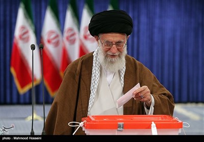 Ayatollah Khamenei Casts Vote in Iran’s Elections