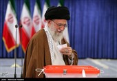 Ayatollah Khamenei Casts Vote in Iran’s Elections
