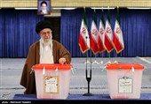 Ayatollah Khamenei Casts Vote in Iran’s Elections