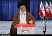 Ayatollah Khamenei Casts Vote in Iran’s Elections