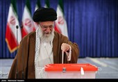 Ayatollah Khamenei Casts Vote in Iran’s Elections