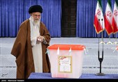 Ayatollah Khamenei Casts Vote in Iran’s Elections