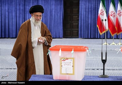 Ayatollah Khamenei Casts Vote in Iran’s Elections