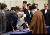 Ayatollah Khamenei Casts Vote in Iran’s Elections