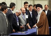 Ayatollah Khamenei Casts Vote in Iran’s Elections