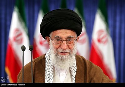 حضور رهبر معظم انقلاب در پای صندوق رای