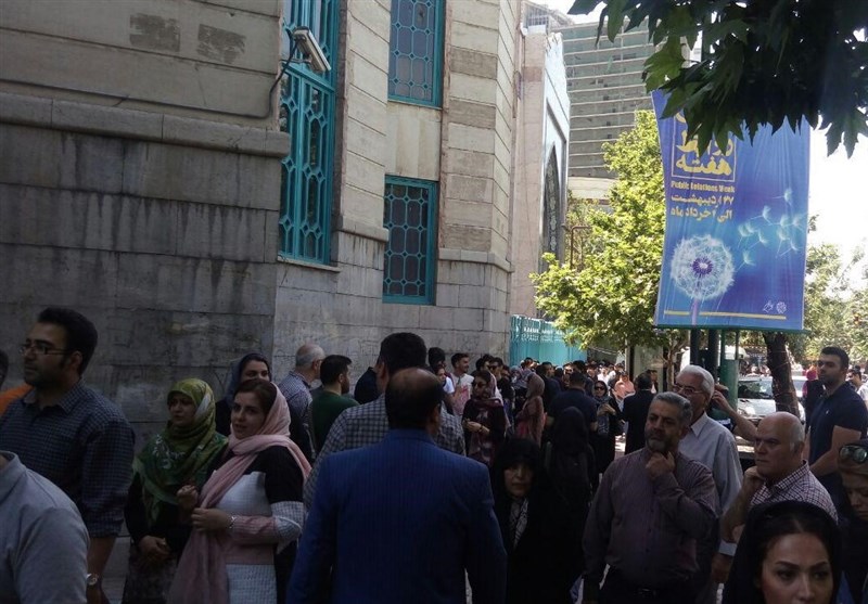 حماسه مردم خوزستان از ساعات اولیه پای صندوق‌های رای در قاب تصویر