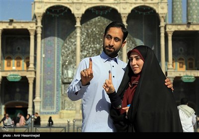 People in Iran’s Qom Cast Vote to Pick Next President