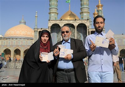 People in Iran’s Qom Cast Vote to Pick Next President