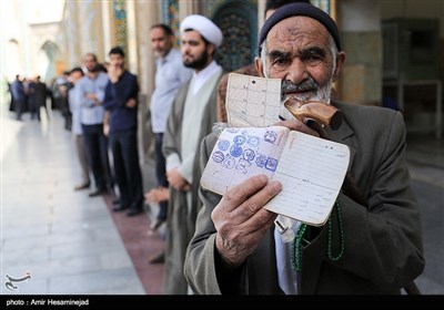 People in Iran’s Qom Cast Vote to Pick Next President