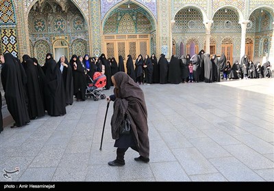 People in Iran’s Qom Cast Vote to Pick Next President