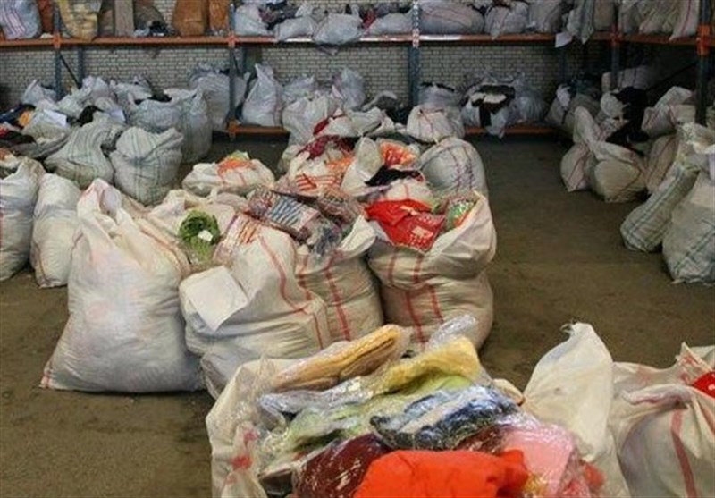محموله 2 میلیاردی البسه قاچاق در شاهرود کشف شد