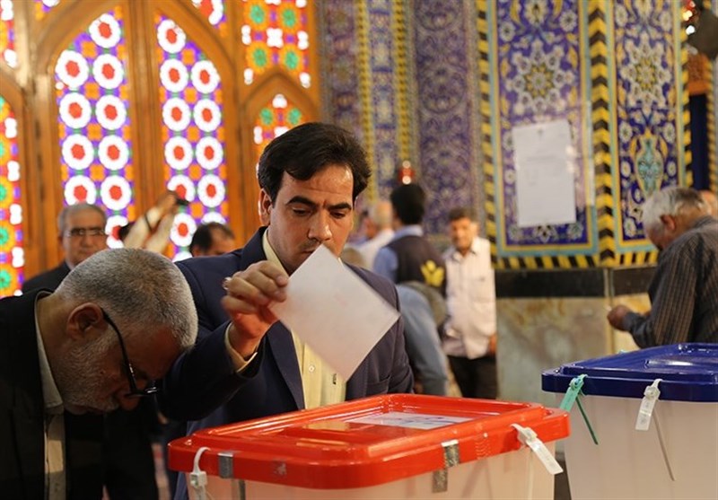 حضور پرشور مردم یزد در انتخابات