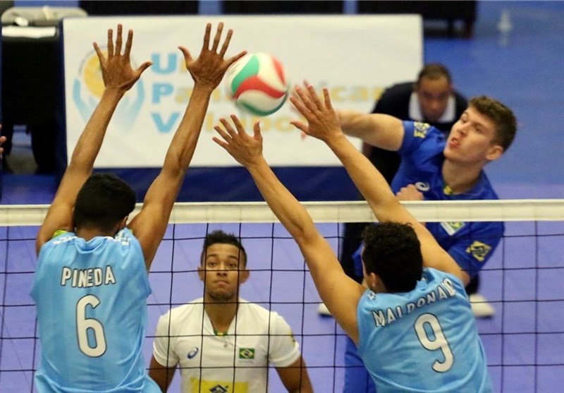 برزیل، جواز حضور در مسابقات والیبال جوانان جهان را کسب کرد