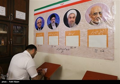 Nationals in Syria Voting in Iran’s Presidential Election