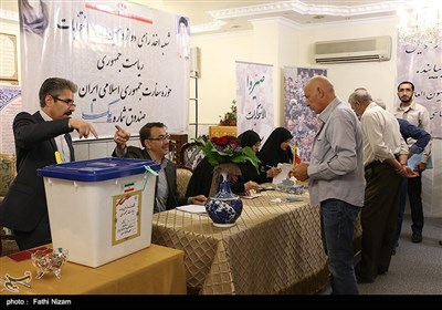 انتخابات ریاست جمهوری ایران در دمشق سوریه