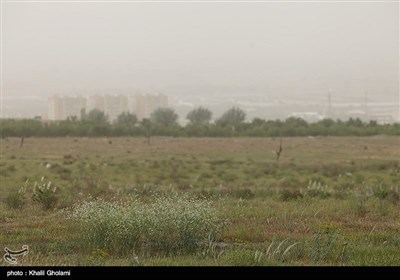 گرد و غبار در تبریز