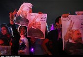 احتفال أنصار الرئیس روحانی بنتائج الانتخابات