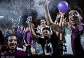 احتفال أنصار الرئیس روحانی بنتائج الانتخابات