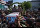 پیکر شهید مدافع حرم علیرضا قبادی