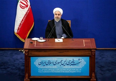 عاجل/ روحانی: الشعب الایرانی اراد ان یقول لشعوب المنطقة نحن بجانبکم