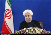 روحانی: مخالفانم به من کمک کنند/ تلاش می‌کنم با تمام وجود به وعده‌هایم عمل کنم