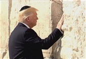 نخستین‌های ترامپ در فلسطین/ دیدار از دیوار ندبه