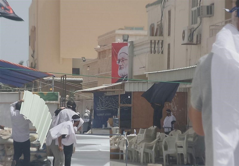 حمله نیروهای امنیتی بحرین به محل تحصن