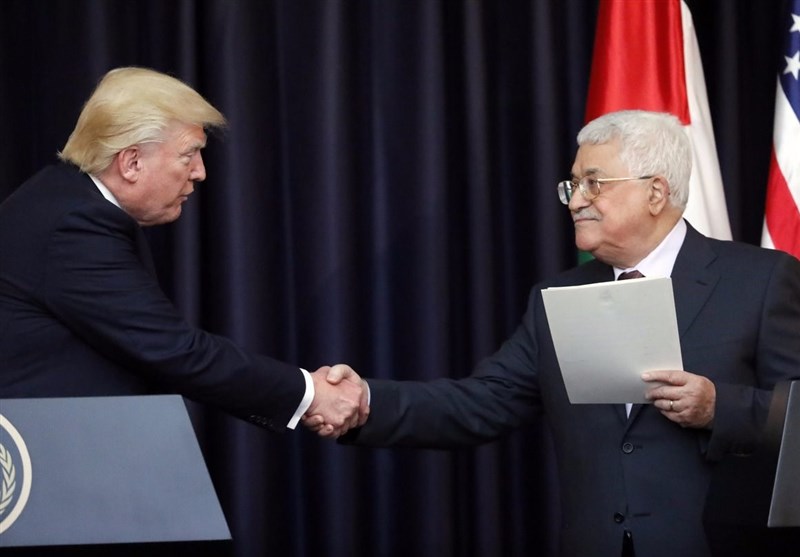 ترامپ و محمود عباس