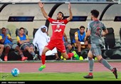 دیدار تیم های فوتبال پرسپولیس ایران و لخویا قطر