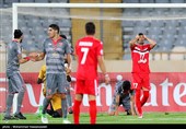 دیدار تیم های فوتبال پرسپولیس ایران و لخویا قطر