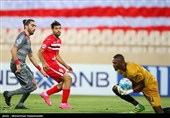 دیدار تیم های فوتبال پرسپولیس ایران و لخویا قطر