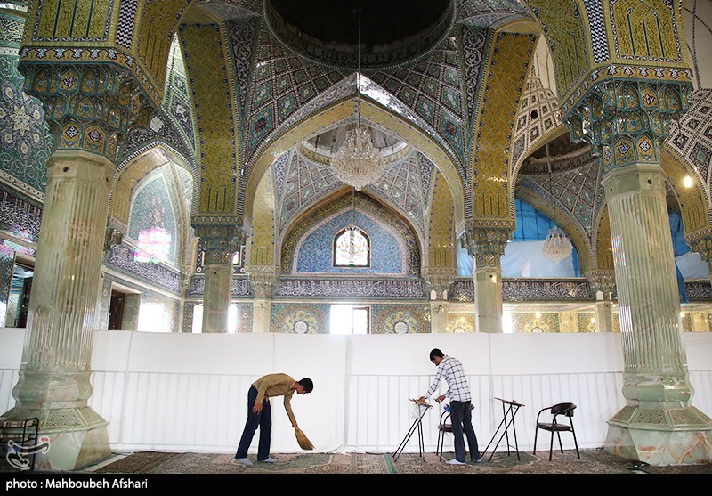 کرمان| مساجد کرمان از امروز به استقبال ماه مبارک رمضان می‌روند